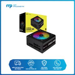 Nguồn máy tính Corsair  CX550F RGB Black 80 Plus Bronze - Full Modul CP-9020216-NA