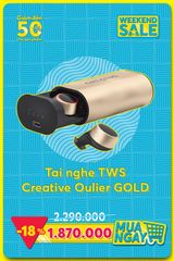 Tai nghe True Wireless Creative Outlier Gold