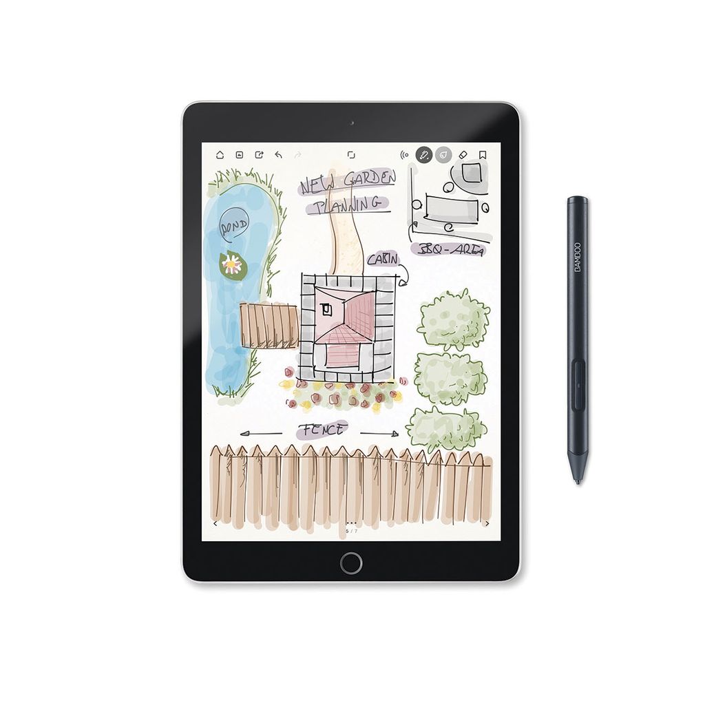 Bút cảm ứng Wacom Bamboo Sketch CS-610PK