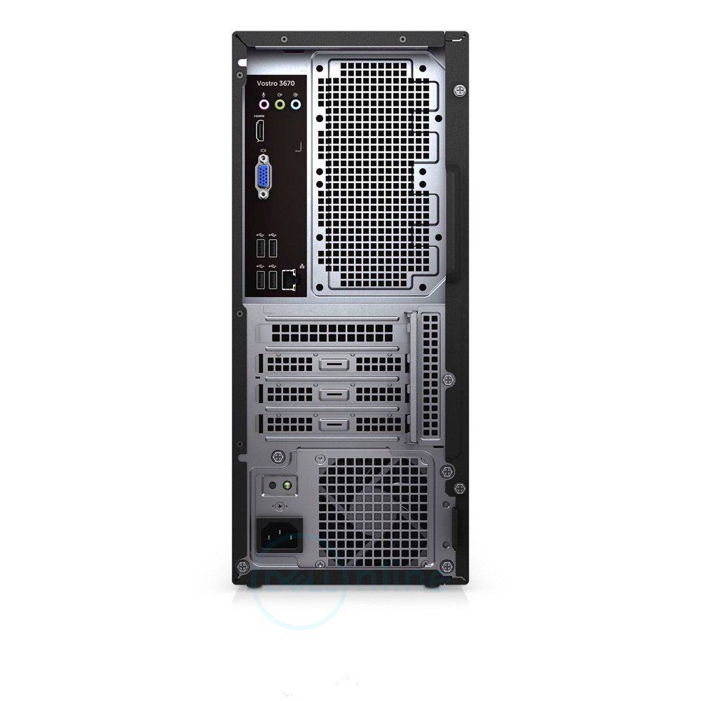 Máy bộ Dell Vostro 3671 70205619, Intel Core i7-9700 (3.00 GHz,12 MB), 8GB RAM, 1TB HDD, DVDRW, WL+BT Card, Keyboard, Mouse, Win 10 Home, McAfeeMDS, 1Yr