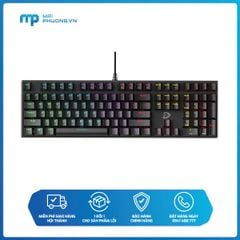 Bàn phím cơ DARE-U EK810 Multi-Led Black (Blue Switch)