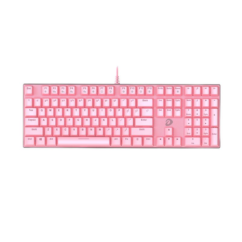 Bàn phím cơ DARE-U EK810 Pink-Led (Blue Switch)