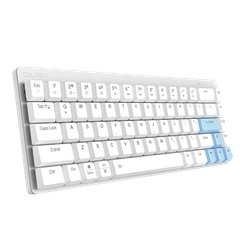 Bàn phím Gaming không dây DARE-U EK868 White (Brown Switch)