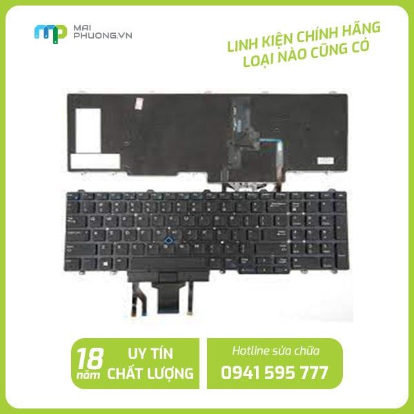 Thay Bàn phím Laptop Dell E5550/7510 LED