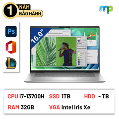 Laptop Dell Inspiron 16 Plus 7630 (i7-13700H/ 32GB/ 1TB SSD/ 16