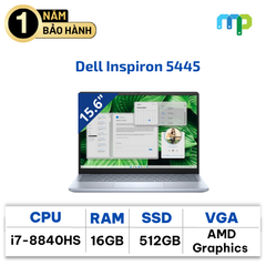 Laptop Dell Inspiron 5445 R7-8840HS/16GB/SSD 512GB/14.0