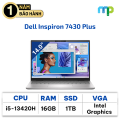 Laptop Dell Inspiron 7430 Plus I5-13420H/16GB/SSD 1TB/14