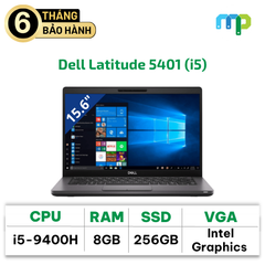 Laptop Dell Latitude 5401 (I5-9400H/ 8GB/ SSD 256GB/ Win 10) Hàng cũ