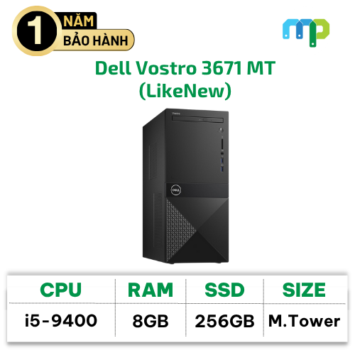 Máy Bộ Dell Vostro 3671 MT i5 9400/ Ram 8GB / SSD 256GB (LikeNew)