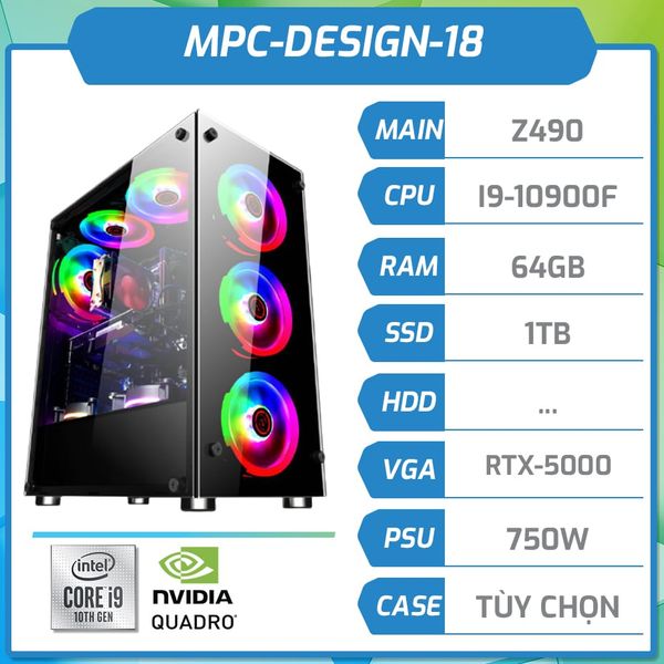 MPC-DESIGN-18-i9 (gen10)