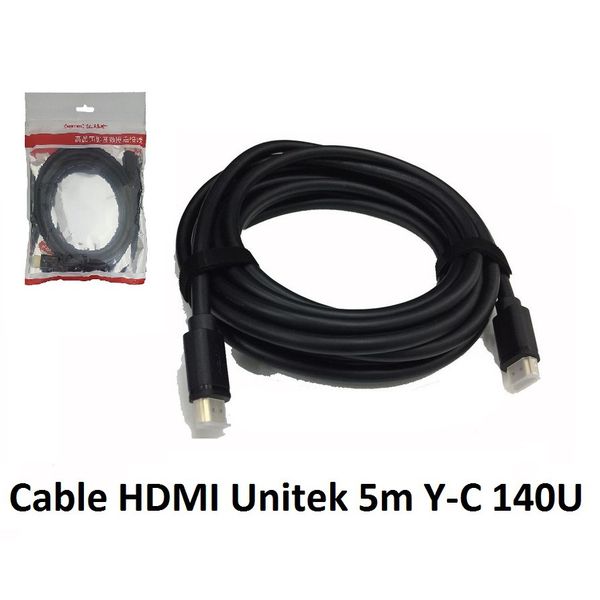 CÁP HDMI 1.4/4K - 5M UNITEK (Y-C 140U)