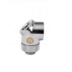 Pacific G1/4 45 & 90 Degree Adapter – Chrome,Black (CL-W053-CU00SL-A/CL-W053-CU00BL-A)