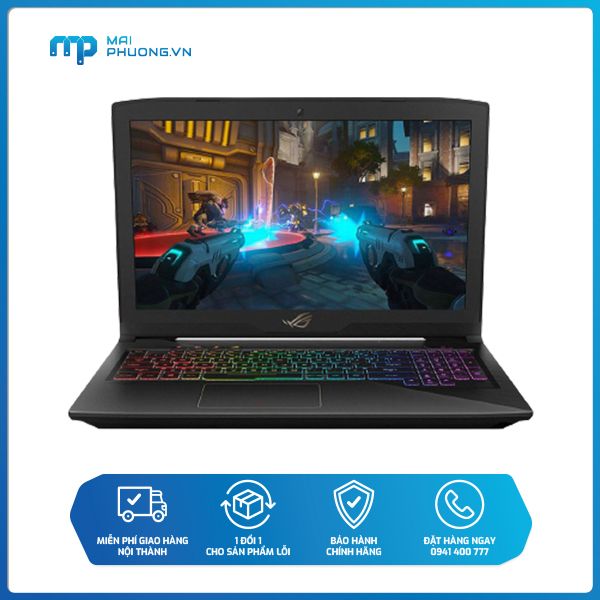 Laptop Asus GL703GE i7-8750H/8GB/128GB SSD+1TB/GTX1050Ti 4GB/17.3 EE047T