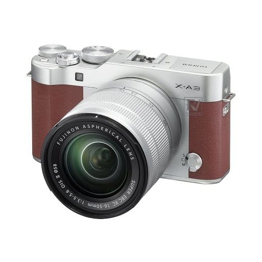 Máy ảnh Fujifilm X-A3 16-50mm II Kit (Nâu)