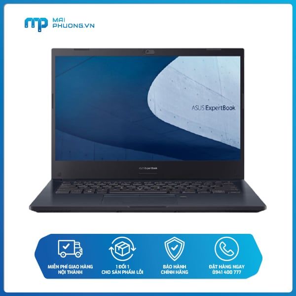 Laptop Asus ExpertBook P2451FA-EK1620T (i5 10210U/8GB RAM/512GB SSD/14 FHD/Win10/Đen/Chuột)