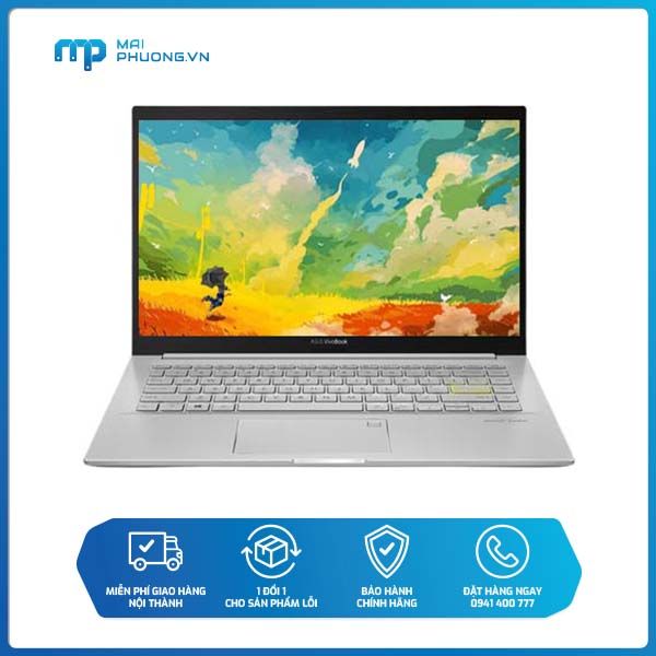 Laptop ASUS Vivobook M413IA EK338T AMD Ryzen 5 4500U/8GB/512GB SSD/Windows 10 Home 64-bit