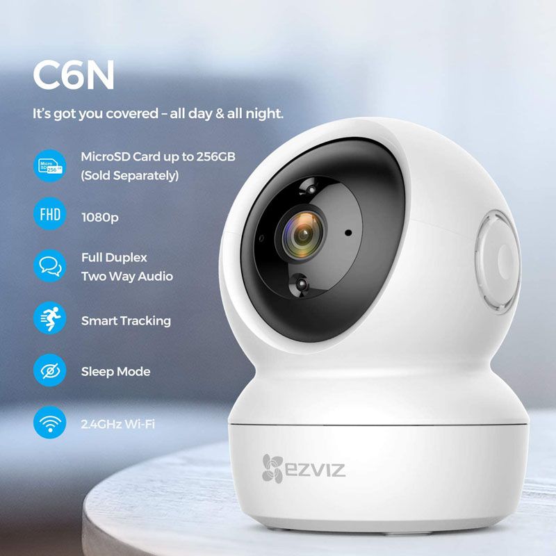 Camera IP hồng ngoại không dây 2.0 Megapixel EZVIZ C6N 1080P (CS-C6N-A