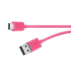 Cáp chuyển3A 1.8M USB -A to USB-C Charge Belkin F2CU032bt06-PNK