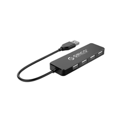 Bộ chia USB HUB 4 cổng USB 2.0 Orico FL01-BK