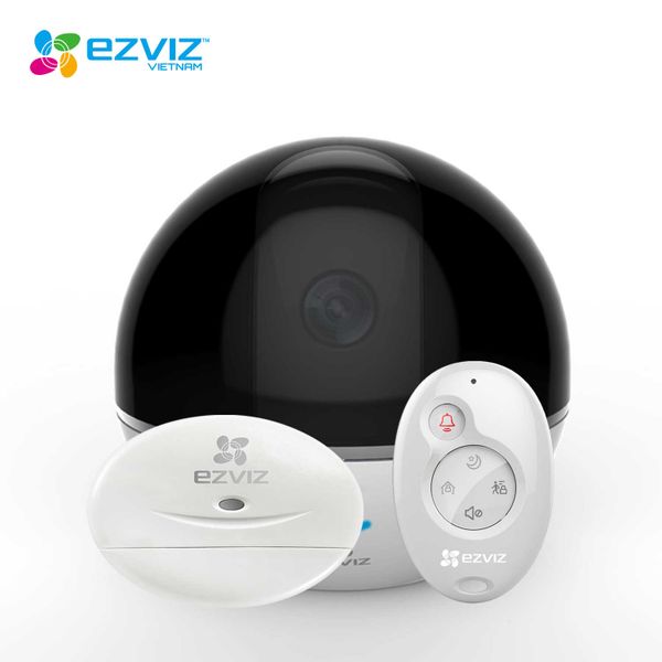 Camera tích hợp trung tâm báo động Ezviz C6T + RF CS-CV248-A3