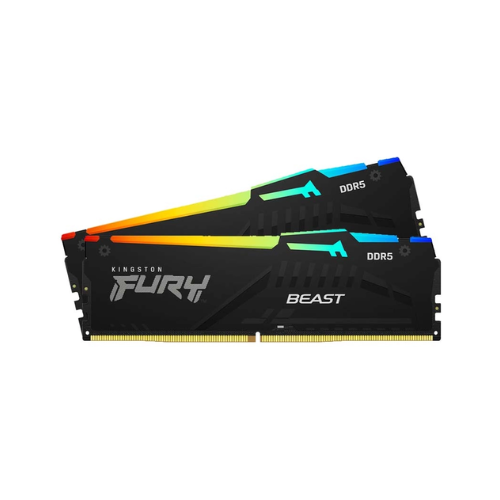 Bộ nhớ trong Kingston Fury Beast RGB 16GB 5600MHz DDR5 (KF556C40BBAK2-16)