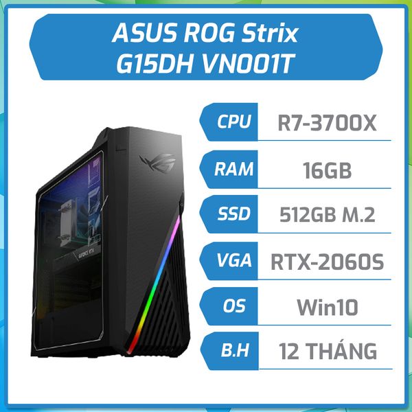 Máy bộ Gaming ASUS ROG Strix G15DH VN001T