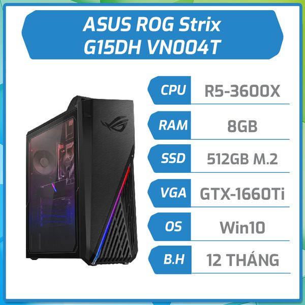 Máy bộ Gaming ASUS ROG Strix G15DH VN004T