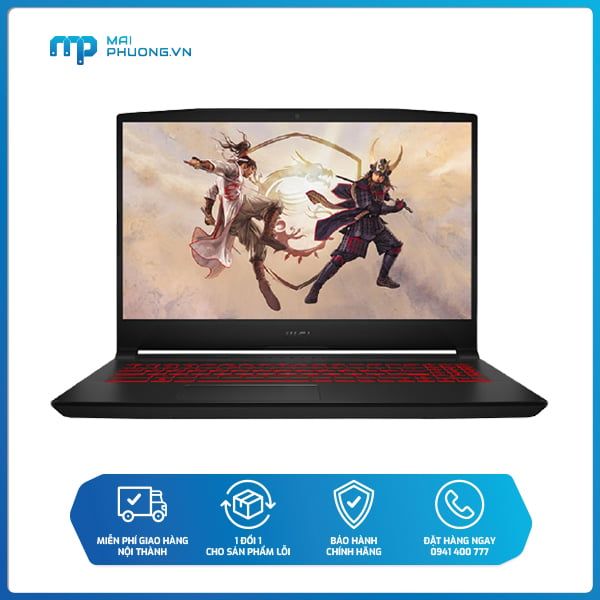 Laptop MSI GF66 i7-11800H/8GB/512GB/RTX3050-4GB/15.6