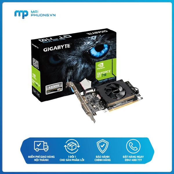 Cạc màn hình Giga 2Gb GV-N710D5-2GIL