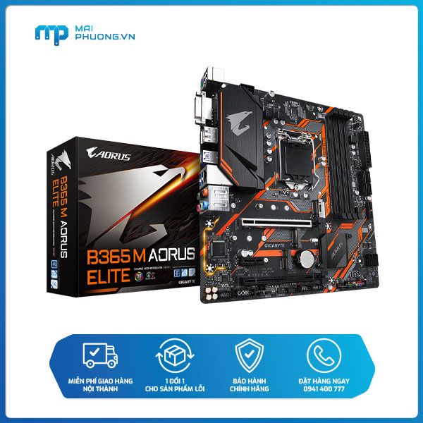 Bo Mạch Chủ Gigabyte GA-B365M AORUS ELITE