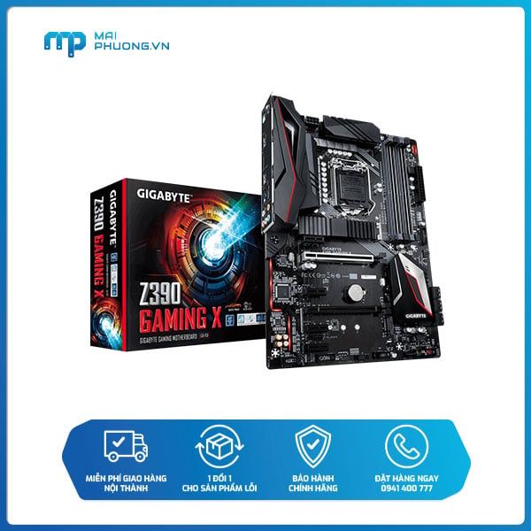 Bo mạch chủ Gigabyte Ga-Z390 Gaming X