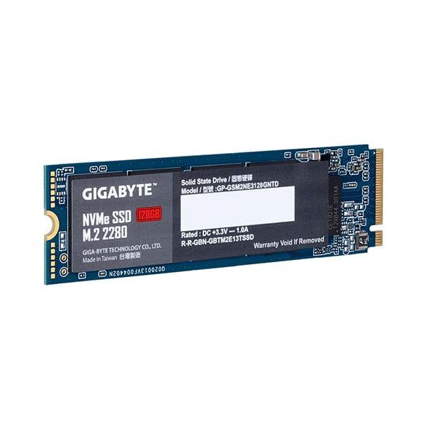 Ổ cứng SSD 128G Gigabyte M.2 PCIe NVMe GP-GSM2NE3128GNTD