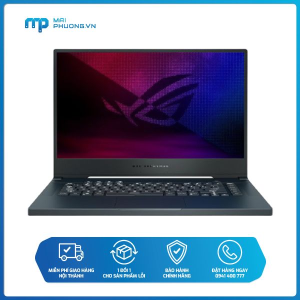 LAPTOP ASUS ROG ZEPHYRUS M15 GU502LU-AZ123T ( I7 10750H 16GB 512GB 15.6″ FHD IPS 240HZ 3MS PERKEY RGB WIN 10)