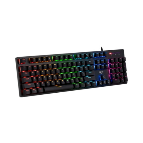 Bàn phím Gaming HAVIT Model KB858L, màu xanh (switch)