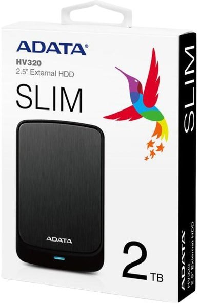 HDD External Adata 2TB_AHV320-2TU31-CBK/ CBL/ CWH