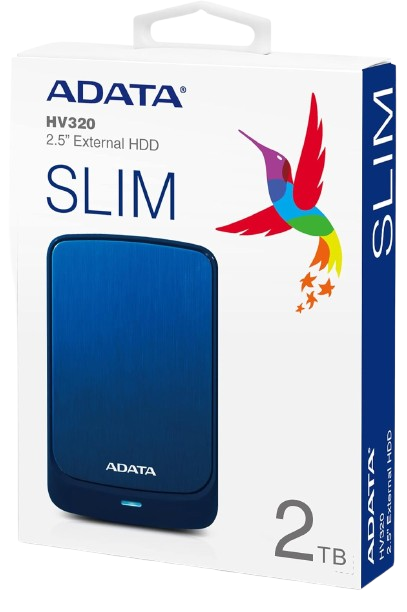 HDD External Adata 2TB_AHV320-2TU31-CBK/ CBL/ CWH