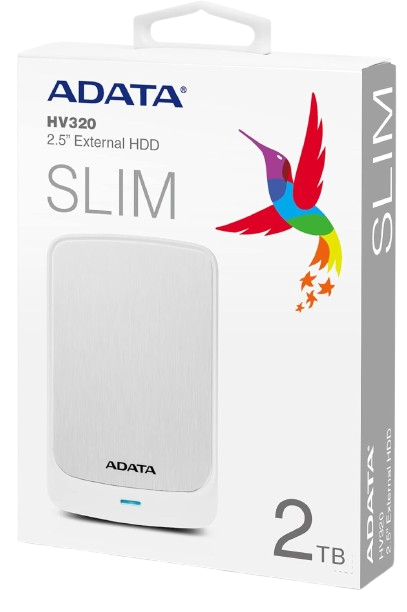 HDD External Adata 2TB_AHV320-2TU31-CBK/ CBL/ CWH