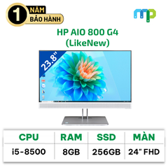 Máy bộ All In One HP AIO 800 G4/I5-8500/8G/256G/LCD 24” (LikeNew)
