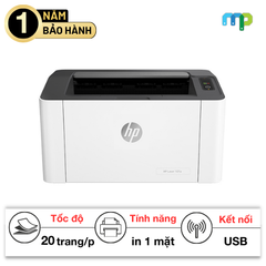 Máy in HP Laser 107a Printer 4ZB77A