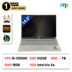 Laptop HP 14-EH I5-12500H/16GB/SSD 512GB