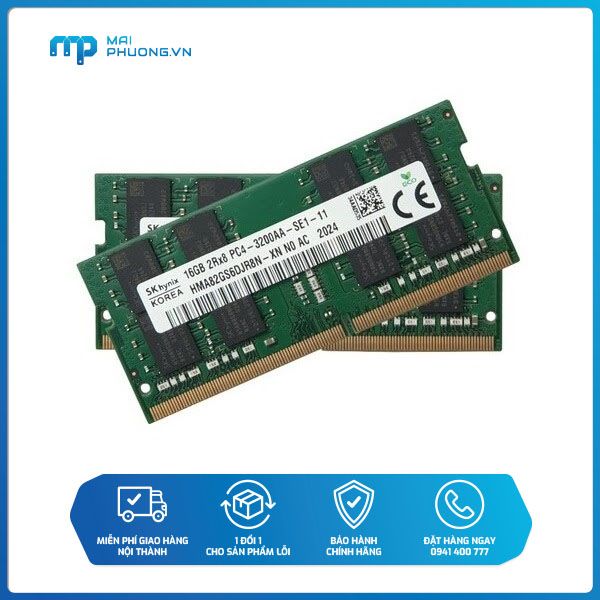Bộ Nhớ Trong Laptop Hynix 16Gb Bus 3200Mhz DDR4_SC
