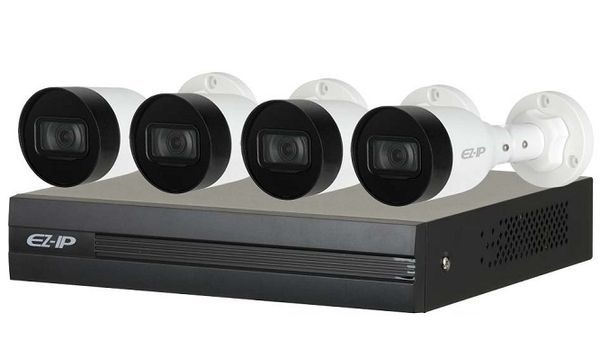 Bộ Kit Camera dùng cho gia đình IP DAHUA EZ-IP NVR1B04HC-4P/E/4-B1B20P