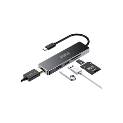 Bộ chia Hub USB ROBOT HT240S Black
