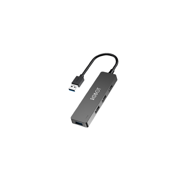 Bộ chia Hub USB ROBOT H160 Black