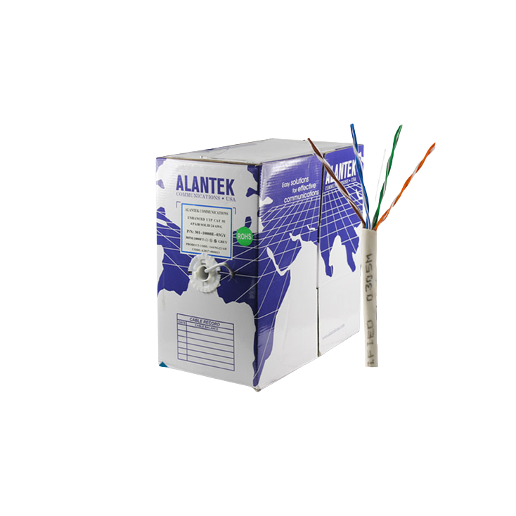 Cáp Mạng Vi Tính Alantek Cat5E UTP 4Đôi (301-10008E-00GY/03GY) mét