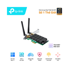 Card mạng Wifi PCI TP-Link Archer T4E AC1200Mbps