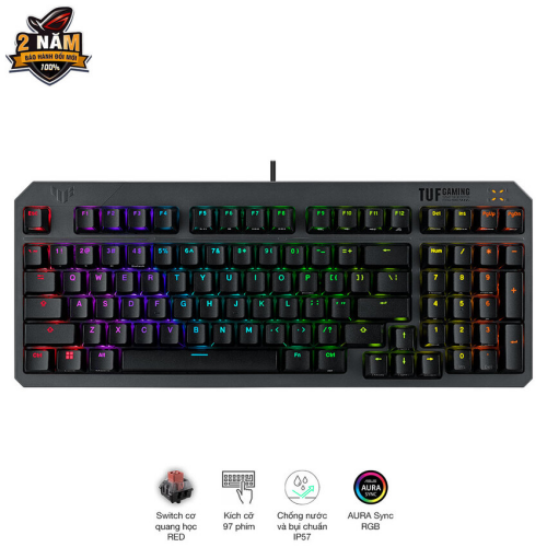 Bàn phím gaming Asus RA07 TUF K3 Gen II