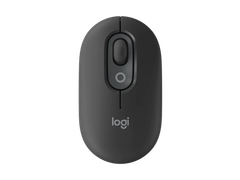 Chuột không dây LOGITECH POP WITH EMOJI NEW WIRELESS/BLUETOOT/ĐEN GRAPHITE 910-007401
