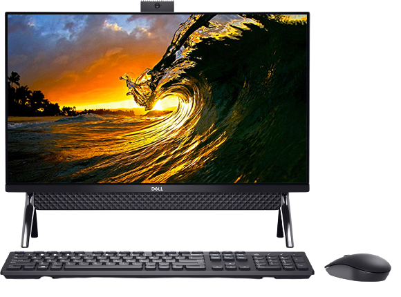 Máy bộ hãng Dell Inspiron AIO Desktops 5400 D2 (i5-1135G7/8GB/256GB SSD+1TB HDD/MX330-2GB/23.8