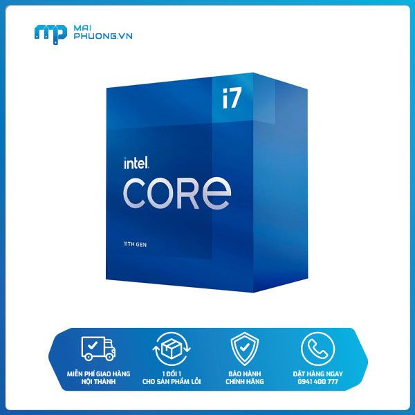 Bộ vi xử lý CPU Intel core I7-11700